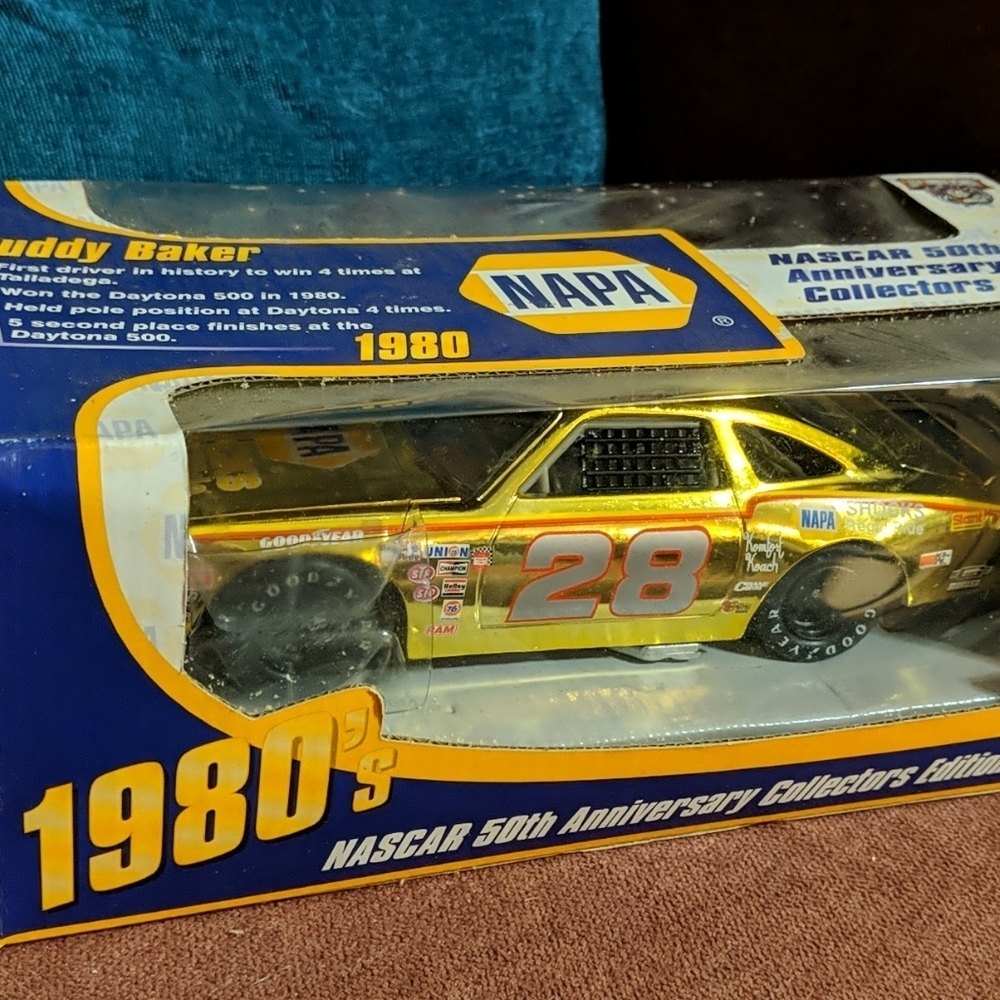 Buddy Baker 1980's Nascar 50th Anniversary-Gold - Picture 2 of 3